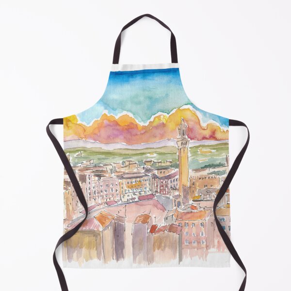 Item preview, Sunset in Siena Tuscany Italy Piazza del Campo designed and sold by artshop77.