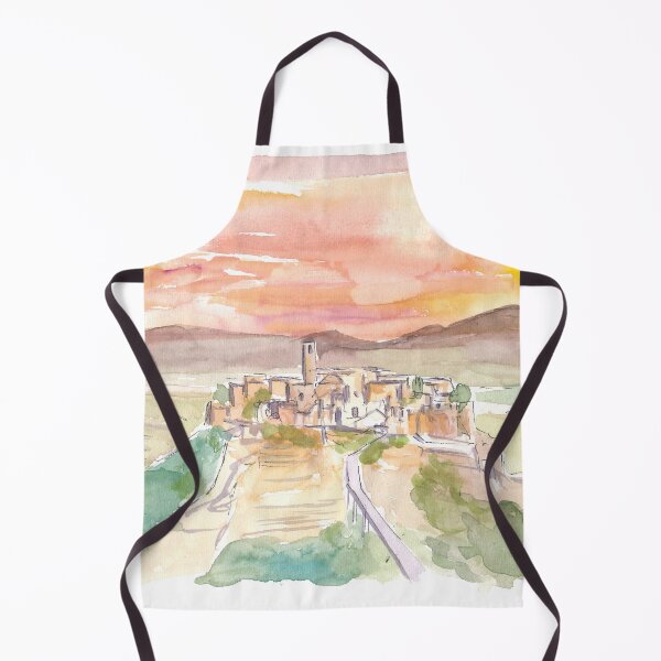 Item preview, Civita di Bagnoregio Italian Town on a Hill in Sunlight designed and sold by artshop77.