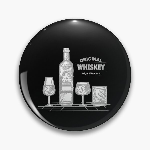 Item preview, Whiskey on the Rocks, Whiskey Lover designed and sold by antevasinart.