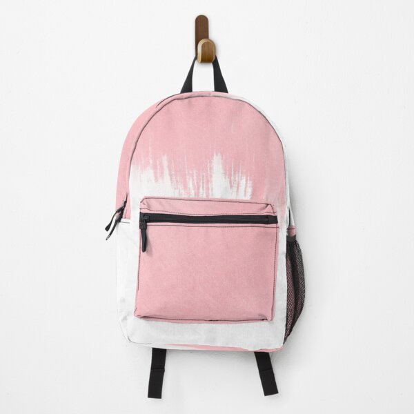 Item preview, Modern Pink Brush strokes white Design designed and sold by NdesignTrend.