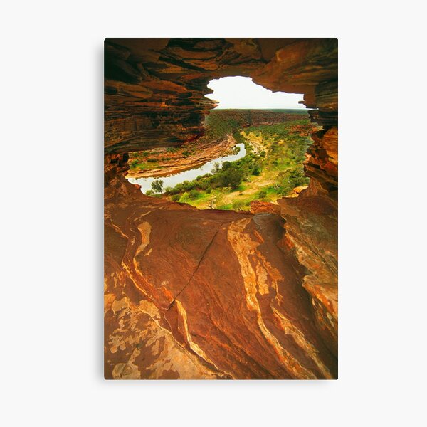 Item preview, Rock window and Murchison River designed and sold by Kevin McGennan.