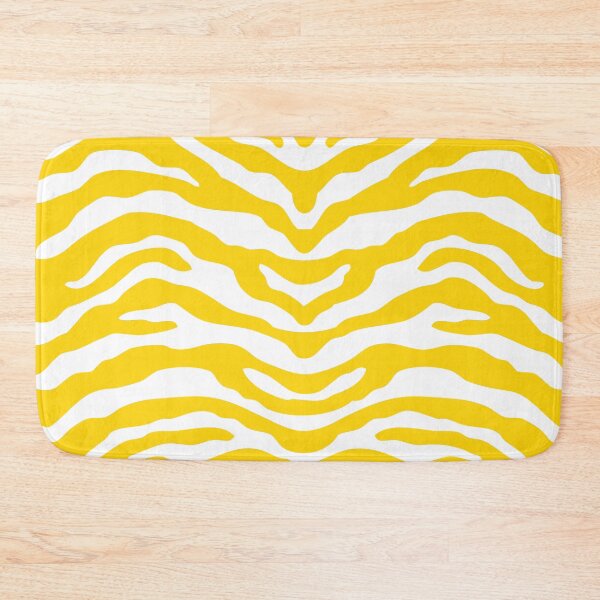 Item preview, Zebra Wild Animal Print 181 Yellow designed and sold by tonymagnerart.