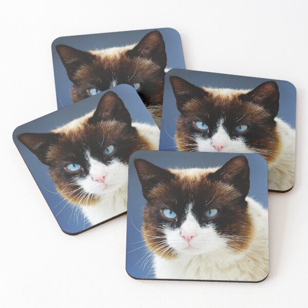 Item preview, Blue Eyed Cat - Captivating Eyes of a Feline designed and sold by CarolinaReina.