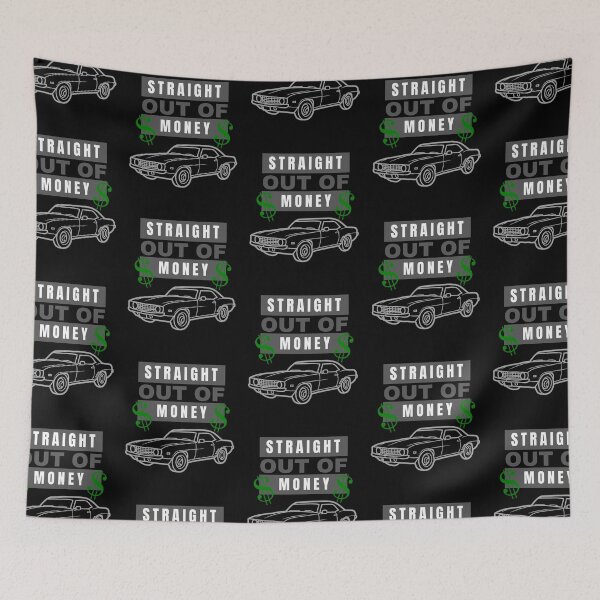 Item preview, Straight Out Of Money Cruiser Classic Car designed and sold by two7designs.