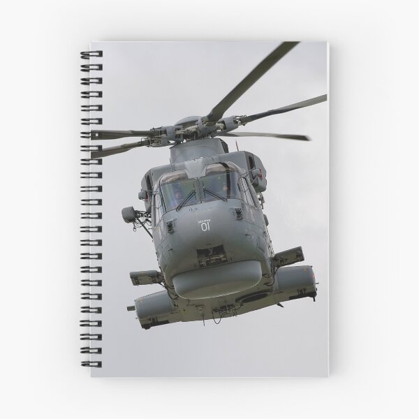Item preview, British Royal Navy, 829 Squadron, Fleet Air Arm, AgustaWestland  EH101 Merlin HM MK 1  designed and sold by Andy Harker.