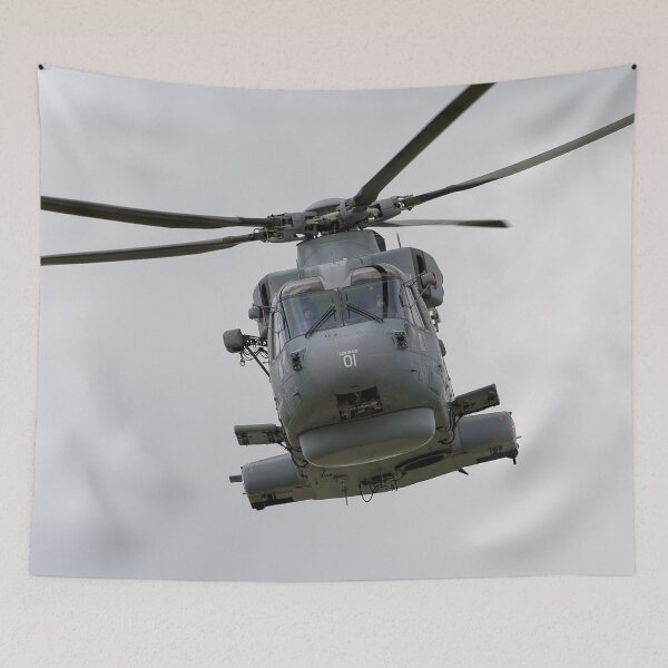 Item preview, British Royal Navy, 829 Squadron, Fleet Air Arm, AgustaWestland  EH101 Merlin HM MK 1  designed and sold by Andy Harker.