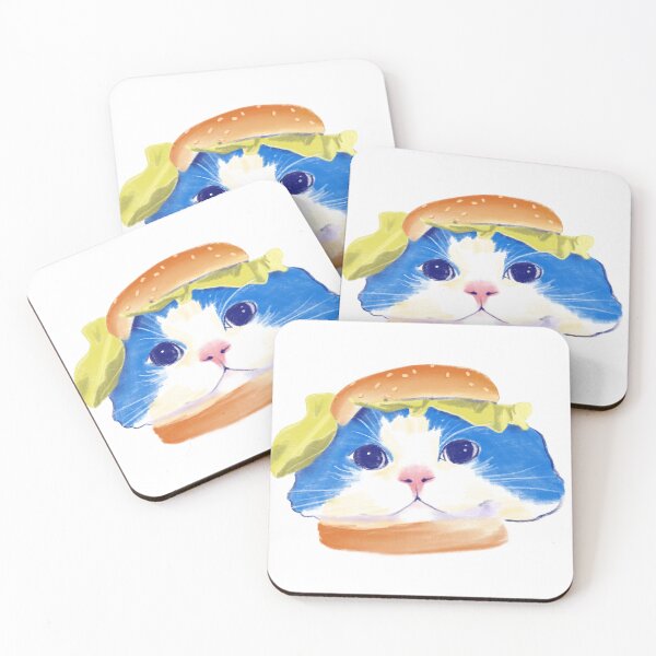 Item preview, Burgerkitty designed and sold by mintyapricot.
