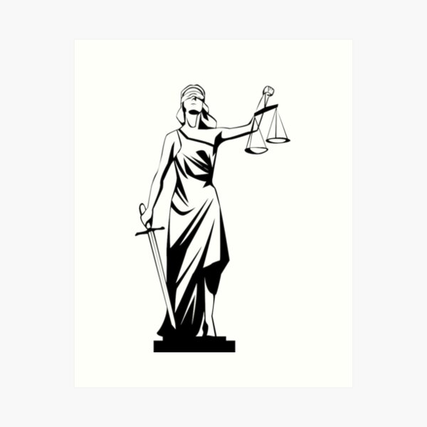 Item preview, Lady Justice designed and sold by amyriggs.