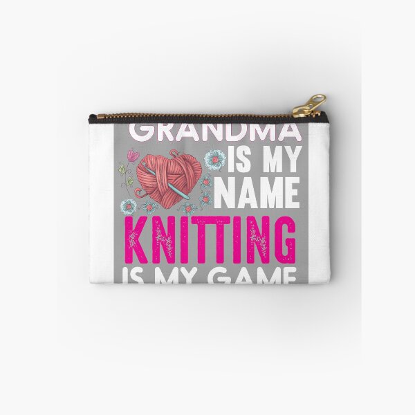 Item preview, Grandma Is My Name Knitting Is My Game designed and sold by Zakaria-4.