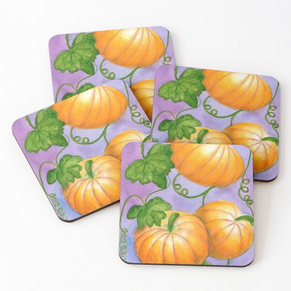 Item preview, Pumpkin Watercolour Artwork designed and sold by Alison Langridge.