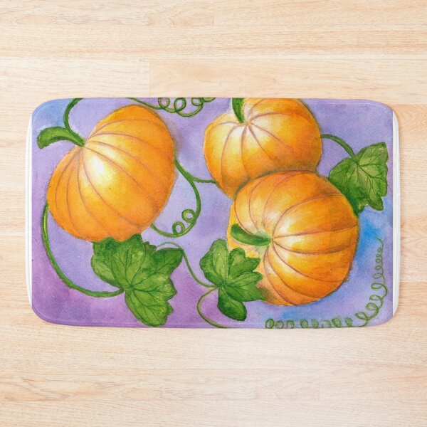 Item preview, Pumpkin Watercolour Artwork designed and sold by Alison Langridge.