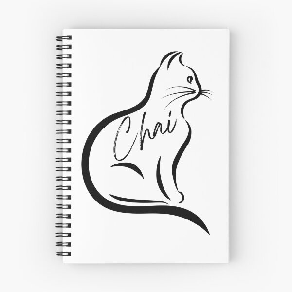 Aperçu de l'œuvre Chai - Conception de chat créée et vendue par TeesNthese.