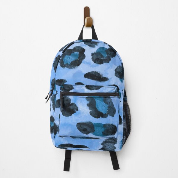 Item preview, Blue leopard pattern designed and sold by AsKartongs.