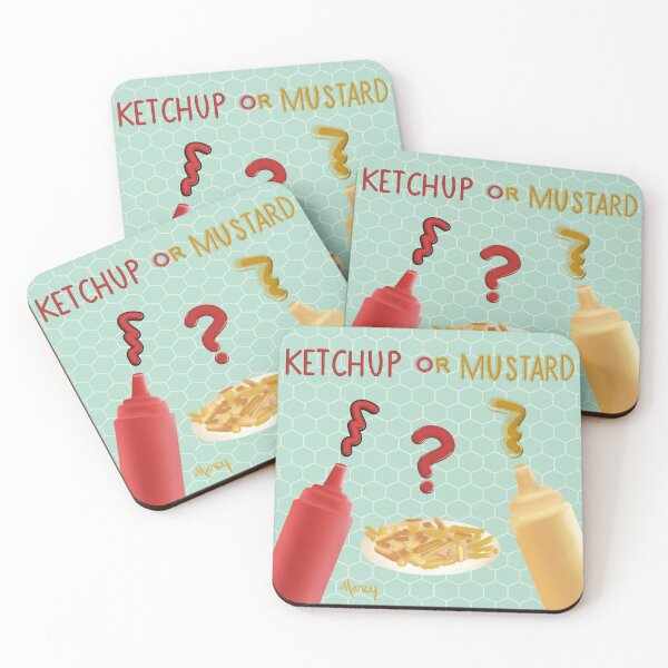 Item preview, Ketchup or Mustard designed and sold by MarcyBrennanArt.