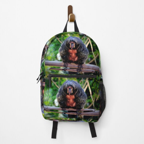 Item preview, Female white-faced saki designed and sold by Savannah Gibbs.