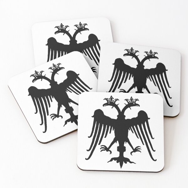 Item preview, Double Headed Eagle Black designed and sold by artofthenorth.