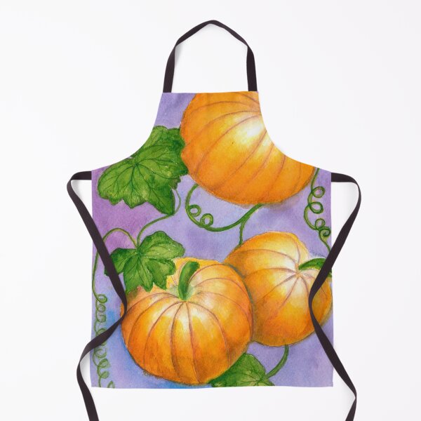 Item preview, Pumpkin Watercolour Artwork designed and sold by Alison Langridge.