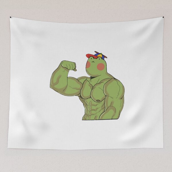 Item preview, Muscular Adorable Frog designed and sold by FILEX ⭐⭐⭐⭐⭐(826).