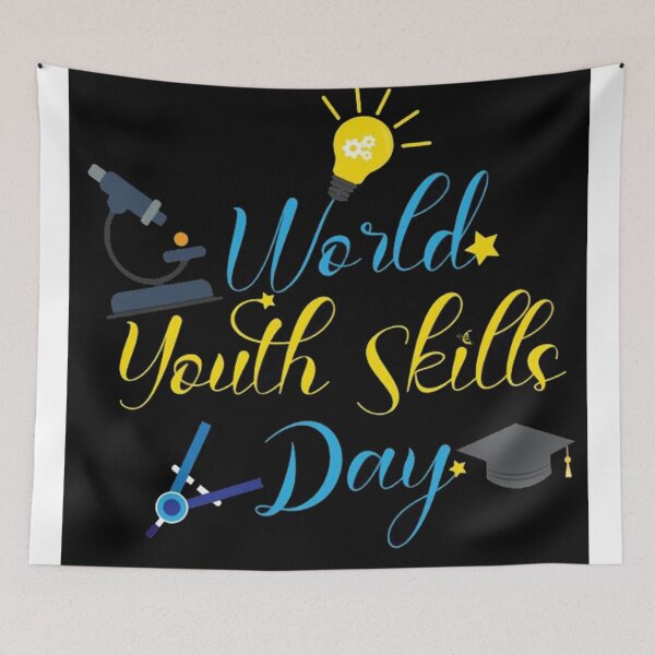 Item preview, World Youth Skills Day designed and sold by walteredd.