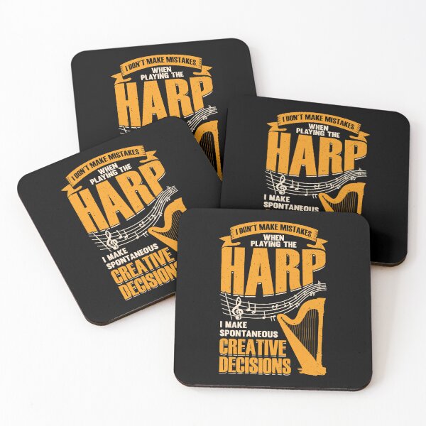 Item preview, Funny Harp Player Music Musician Harpist Gift designed and sold by Marcid95.