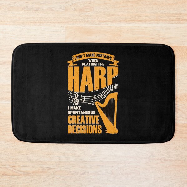 Item preview, Funny Harp Player Music Musician Harpist Gift designed and sold by Marcid95.