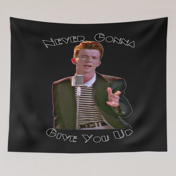 Item preview, Never Gonna Give You Up Rickroll - Rick Astley designed and sold by fyvowuhuzhae903.