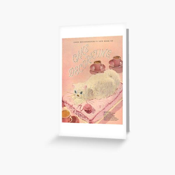 coquette cat illustration valentine&#39;s day wilted rose