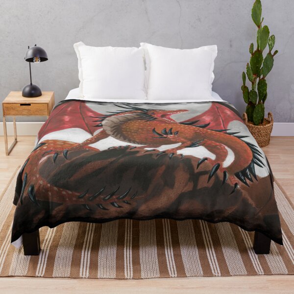 Item preview, RED DRAGON ON MOUNTAIN designed and sold by Renato Moraes.