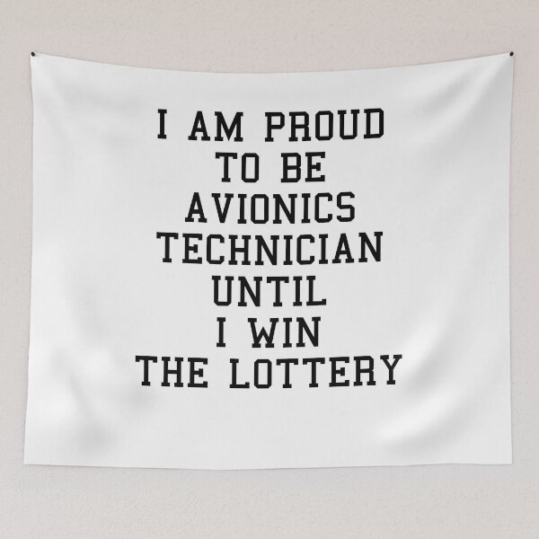Item preview, Avionics Technician Funny Sayings designed and sold by SydneyLoving.