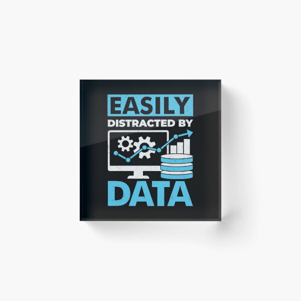 Item preview, Easily Distracted By Data designed and sold by Marcid95.