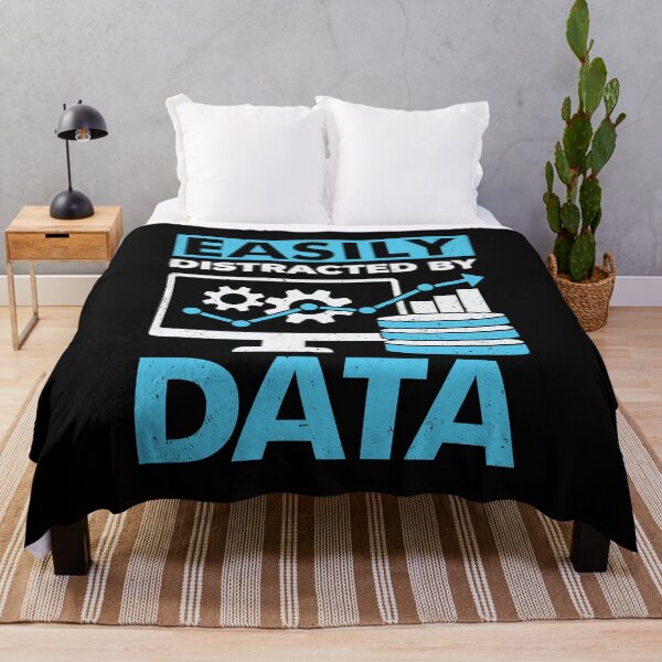 Item preview, Easily Distracted By Data designed and sold by Marcid95.
