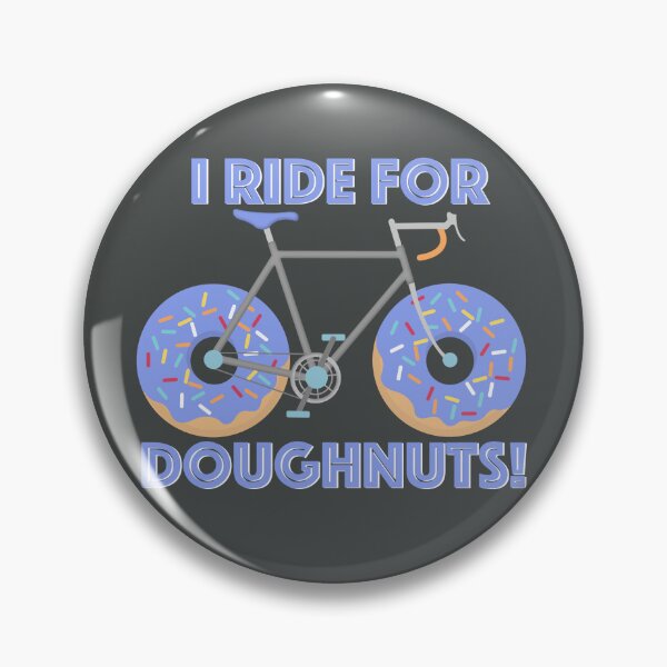 Artikelvorschau, Ich reite für Donuts! entworfen und verkauft von Hair-brained  Haberdasher.