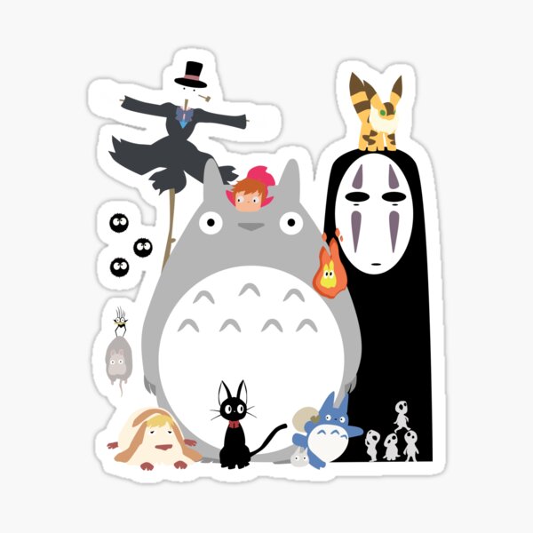 my neighbor totoro 1 Sticker