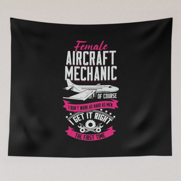 Item preview, Female Aircraft Mechanic Gift designed and sold by Marcid95.