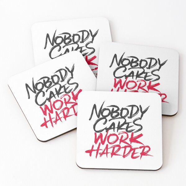 Item preview, Nobody cares work harder designed and sold by Zagach Letters.