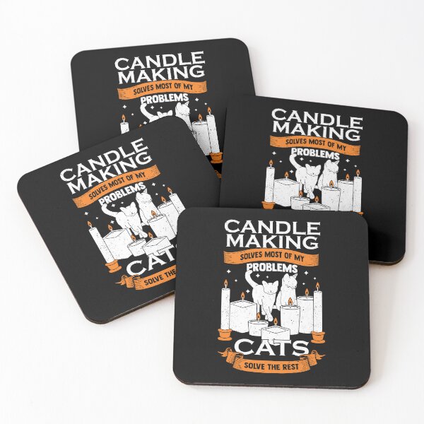 Item preview, Candle Making Cat Lover Gift designed and sold by Marcid95.
