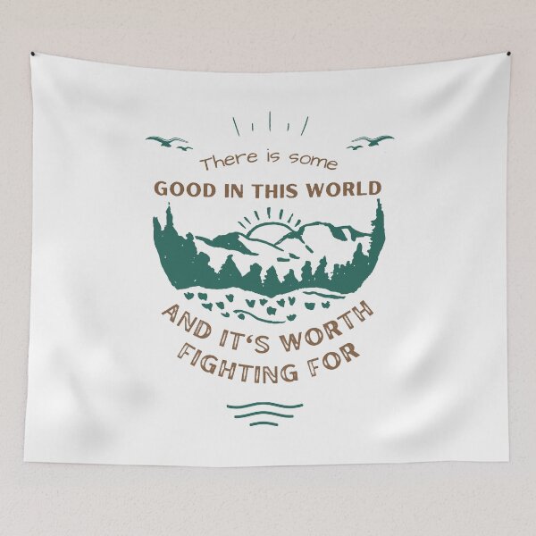 Item preview, There is Some Good in This World - Rising Sun Landscape - Fantasy designed and sold by Fenay Designs.