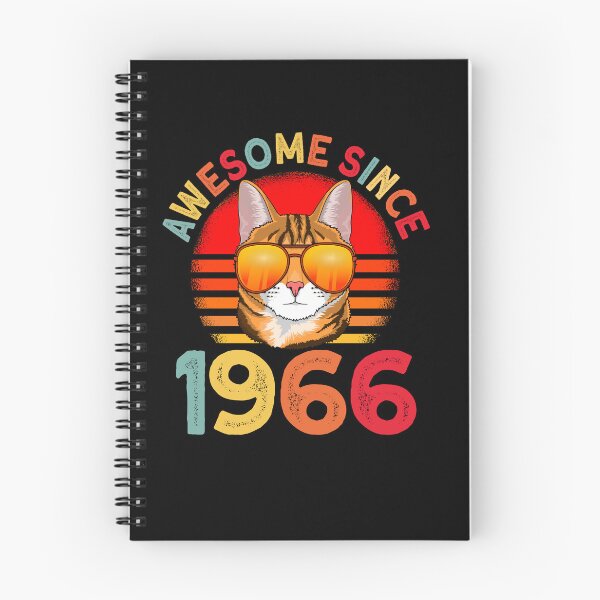 Item preview, Awesome since 1956 Cat vintage 56th Birthday designed and sold by Ibu83.