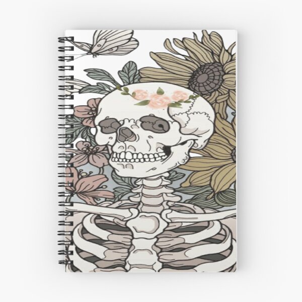 Item preview, bones and botany traditional art designed and sold by HagarStore.