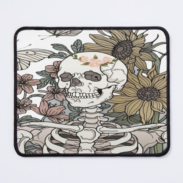 Item preview, bones and botany traditional art designed and sold by HagarStore.