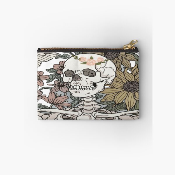 Item preview, bones and botany traditional art designed and sold by HagarStore.