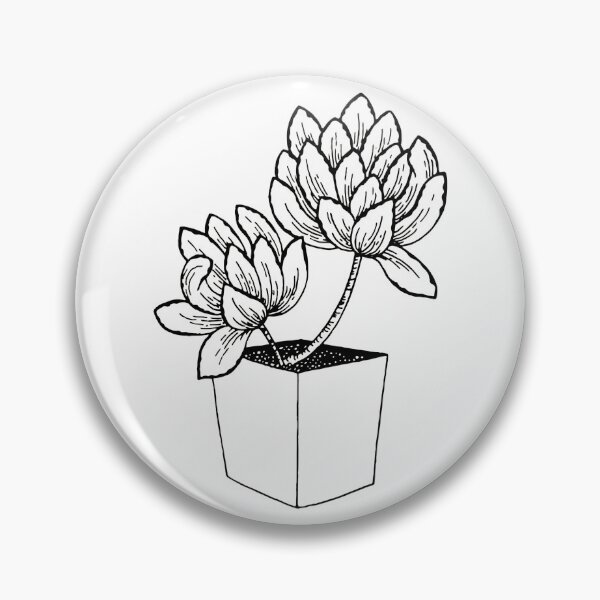 Artikelvorschau, Subtiles Sukkulenten-Blumen-Logo entworfen und verkauft von GifteeDesigns.