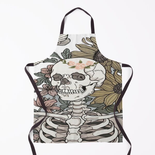 Item preview, bones and botany traditional art designed and sold by HagarStore.