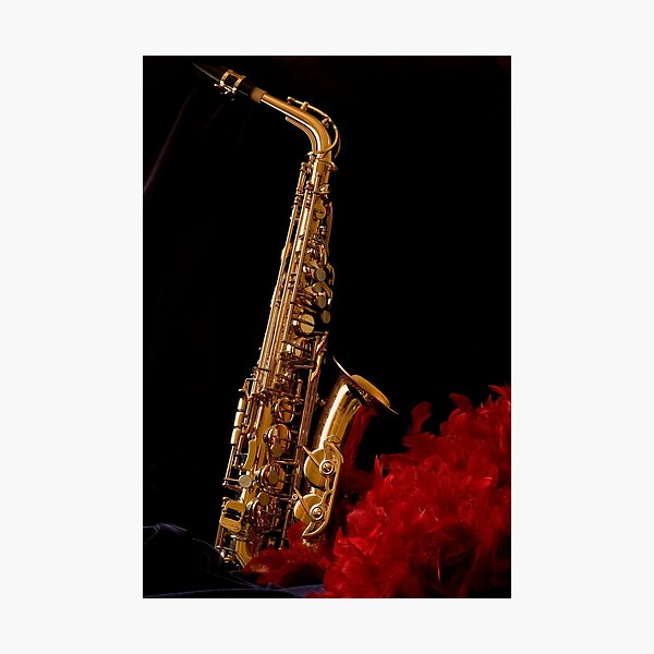 Saxophone Photographic Print