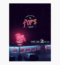 Pop's Diner Photographic Print