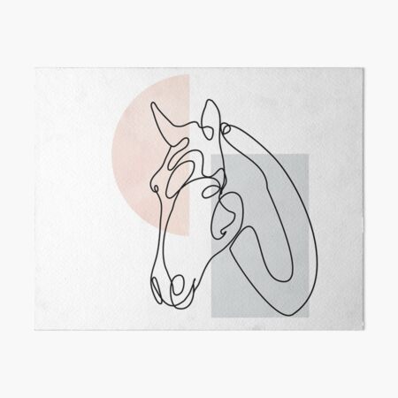 Impression rigide for Sale avec l'œuvre « Dessin Cheval Pro » de l'artiste  adler20