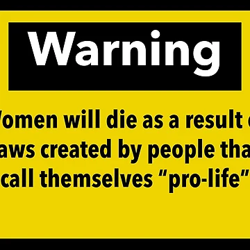 Artwork thumbnail, Warning sign by Rachel the Artist