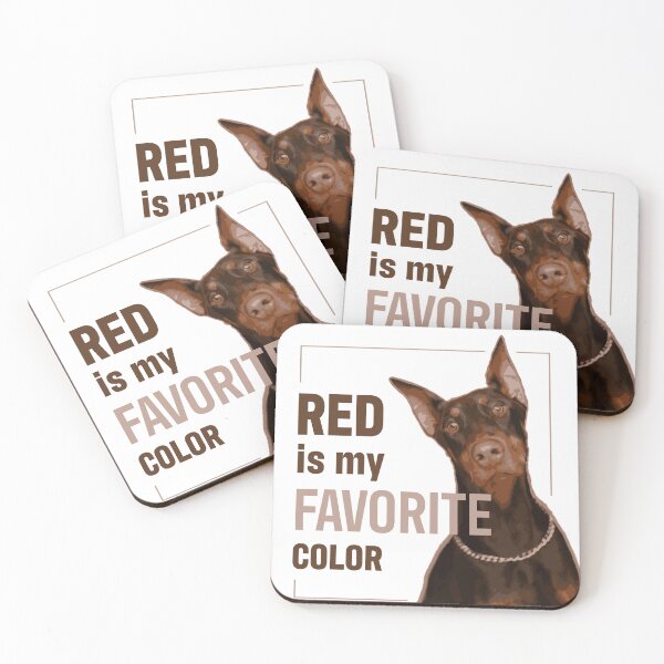 Item preview, Red Doberman Shirt designed and sold by ArtByJennifer.