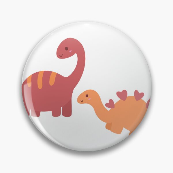 Item preview, maroon & orange dinos designed and sold by Camille Albers.