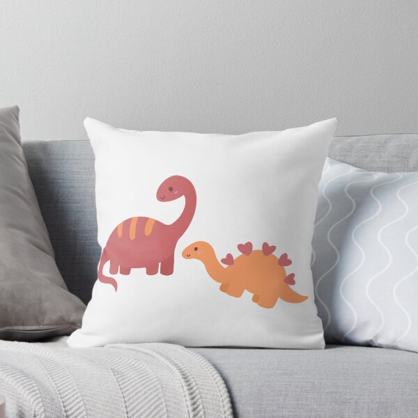 Item preview, maroon & orange dinos designed and sold by Camille Albers.